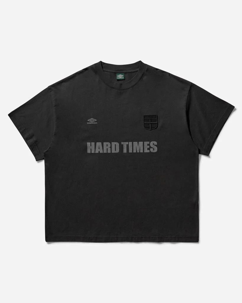 Umbro Men's Hard Times T-Shirt Washed Black 1