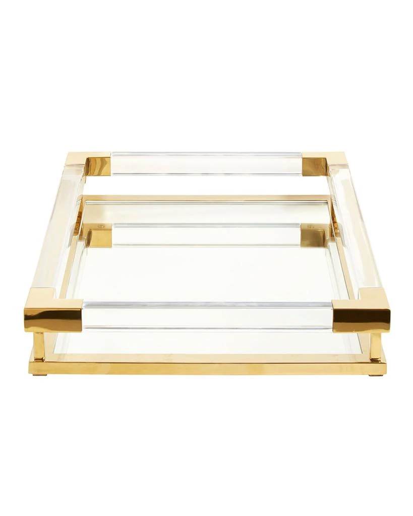 Jonathan Adler Jacques Small Decorative Tray, Brass 3