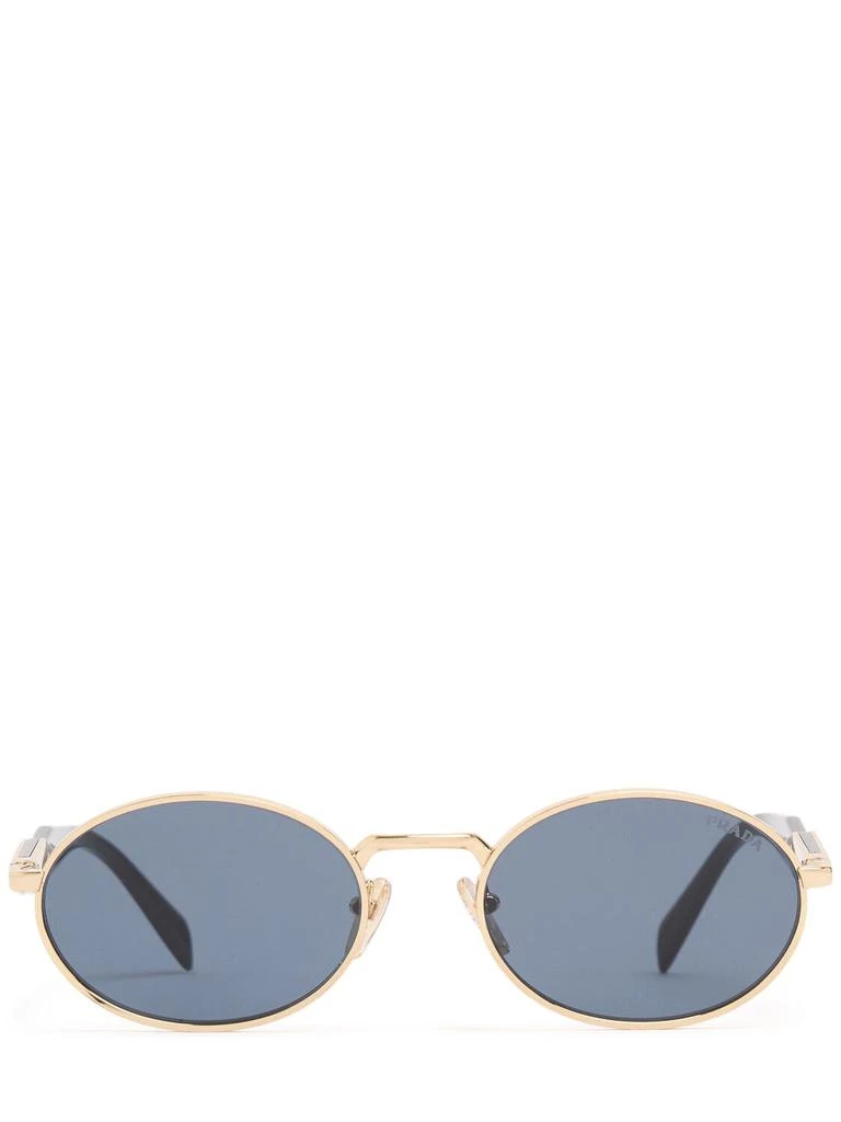 Prada Heritage Oval Metal Sunglasses 1