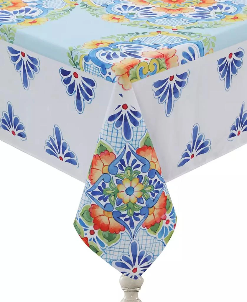 Laural Home Talavera Tablecloth, 70" x 84" 3