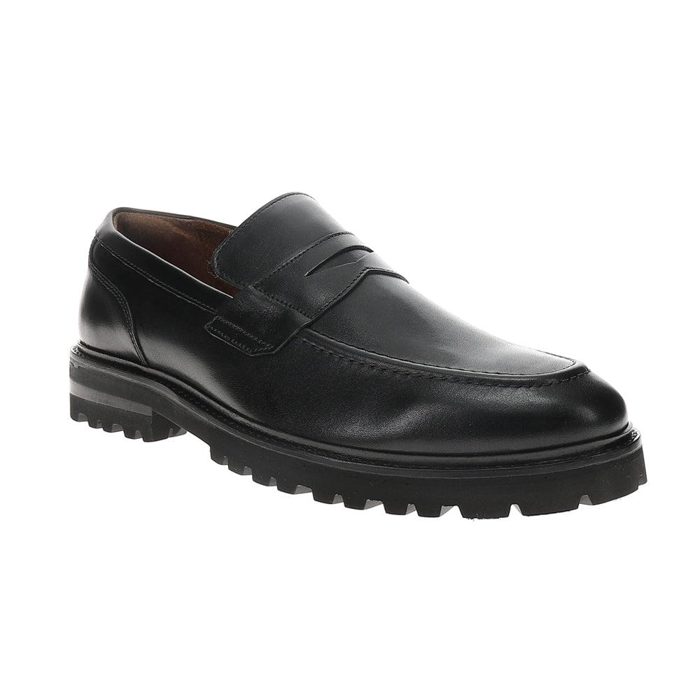 Stacy Adams Hayes Penny Slip On Moc Toe Dress Shoes