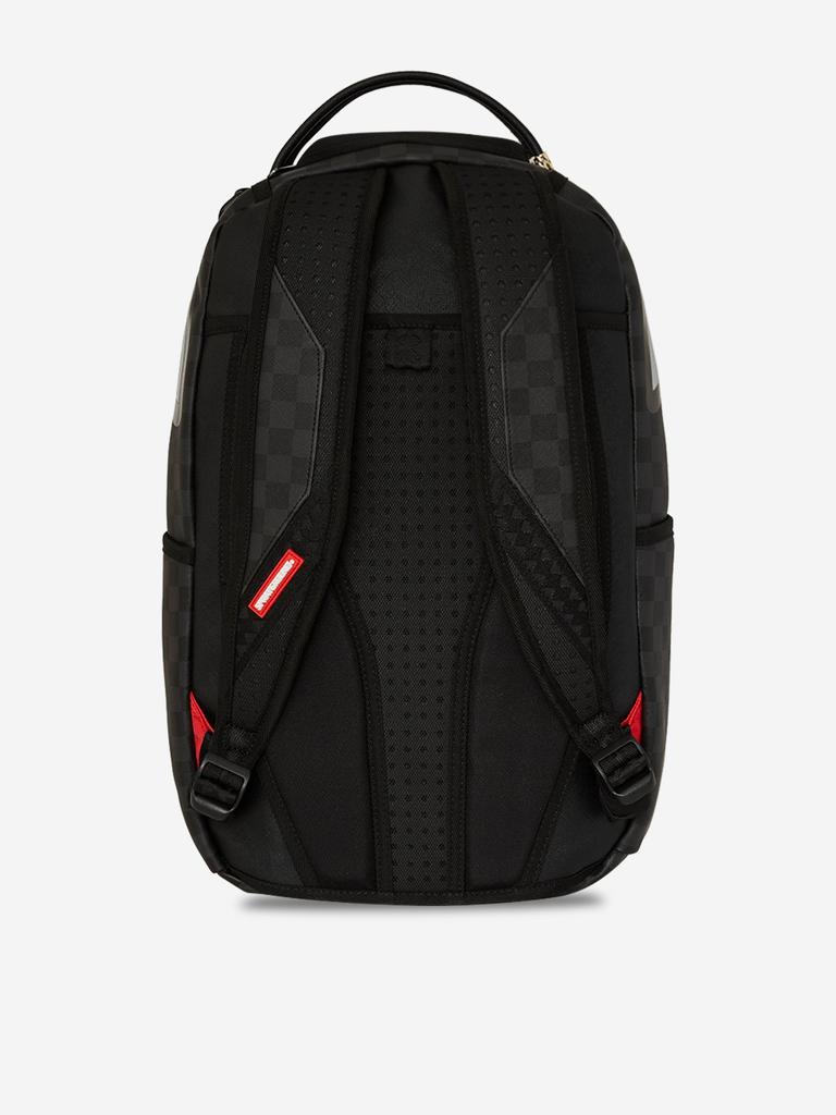 SprayGround Kids Lights Out Sharks In Paris Backpack in Black (45.72cm)