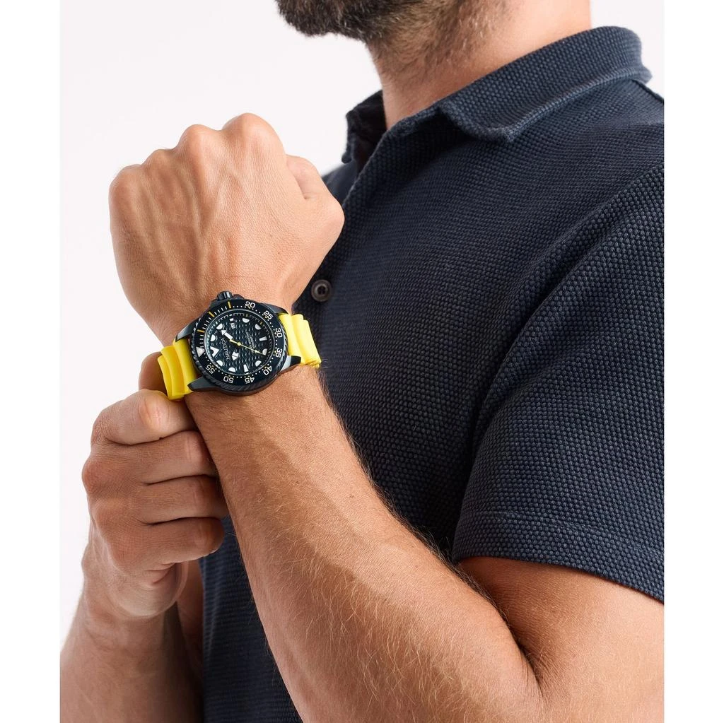 Nautica Mens Nct Sea Dive Silicone Watch Box Set 3
