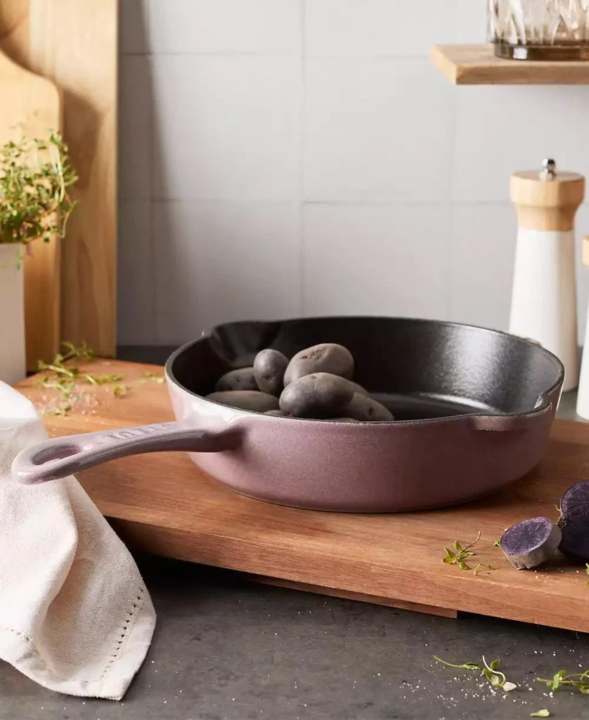 Staub Cast Iron 8.5" Traditional Deep Skillet 6
