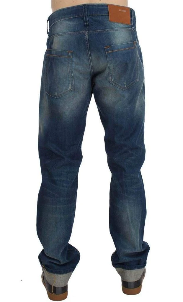 Acht ACHT  Wash Denim Cotton Stretch Baggy Fit Jeans 4