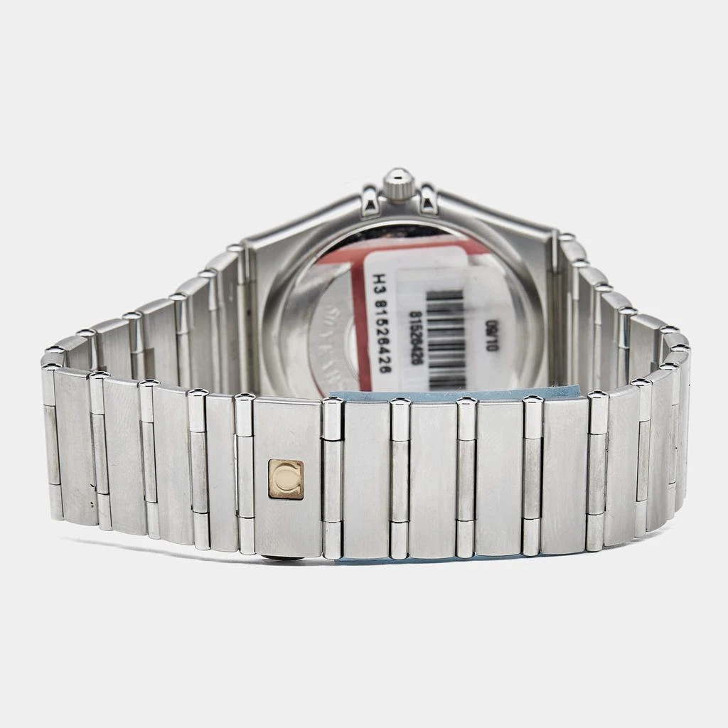Omega Omega Silver Diamonds Stainless Steel Constellation 15043500 Men's Wristwatch 35.5 mm 5