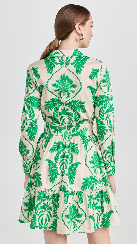 Andres Otalora Postales Mini Dress with Belt