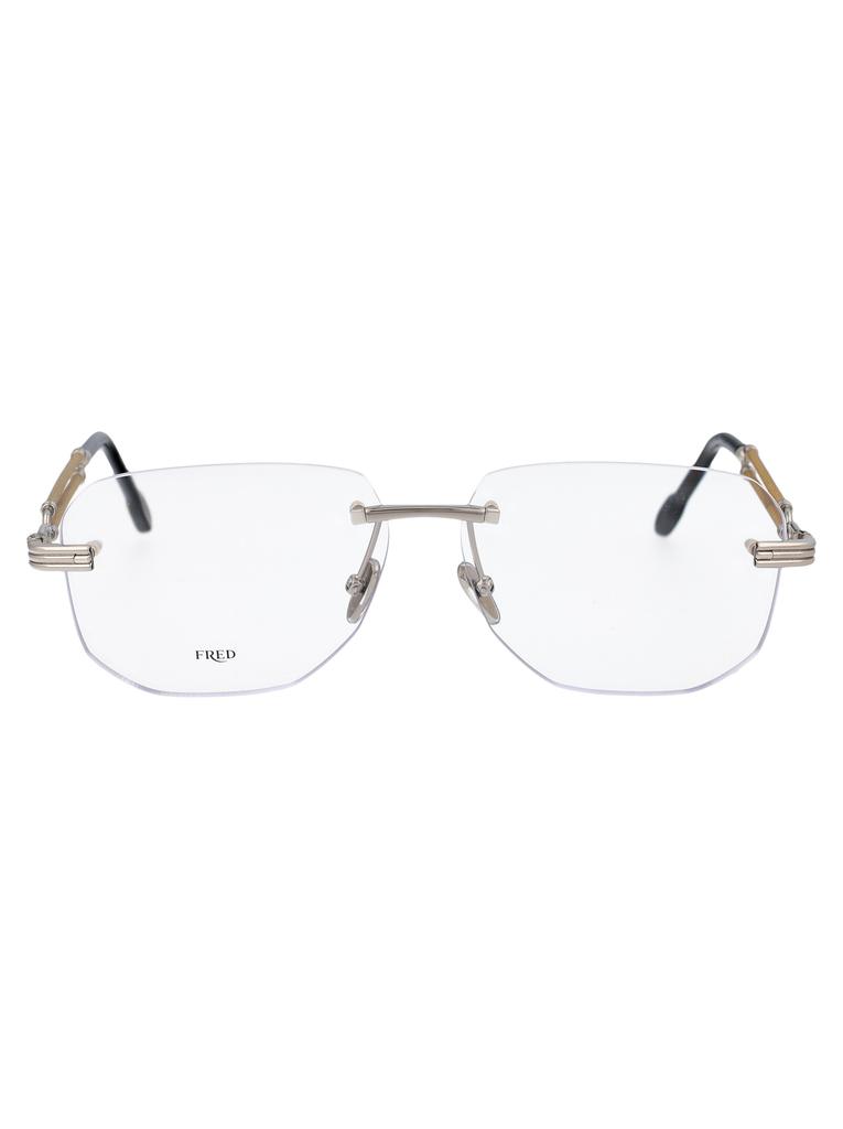 Fred SILVER METAL OPTICAL GLASSES