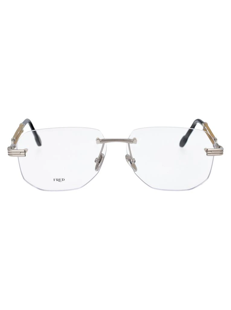 Fred SILVER METAL OPTICAL GLASSES 1