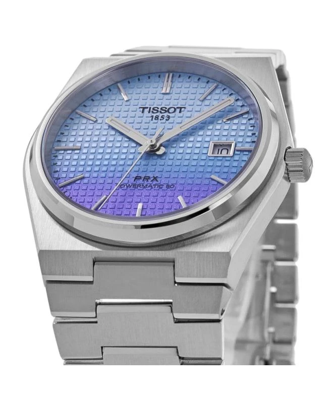 Tissot Tissot PRX Powermatic 80 Automatic Gradient Blue Dial Steel Men's Watch T137.407.11.351.01 2