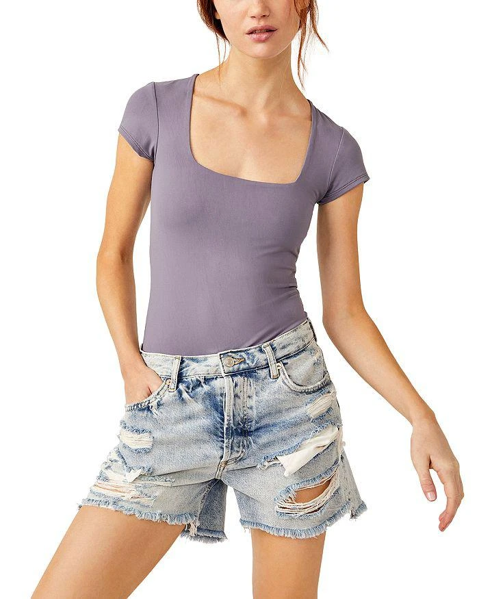 Free People Square Eyes Bodysuit 2