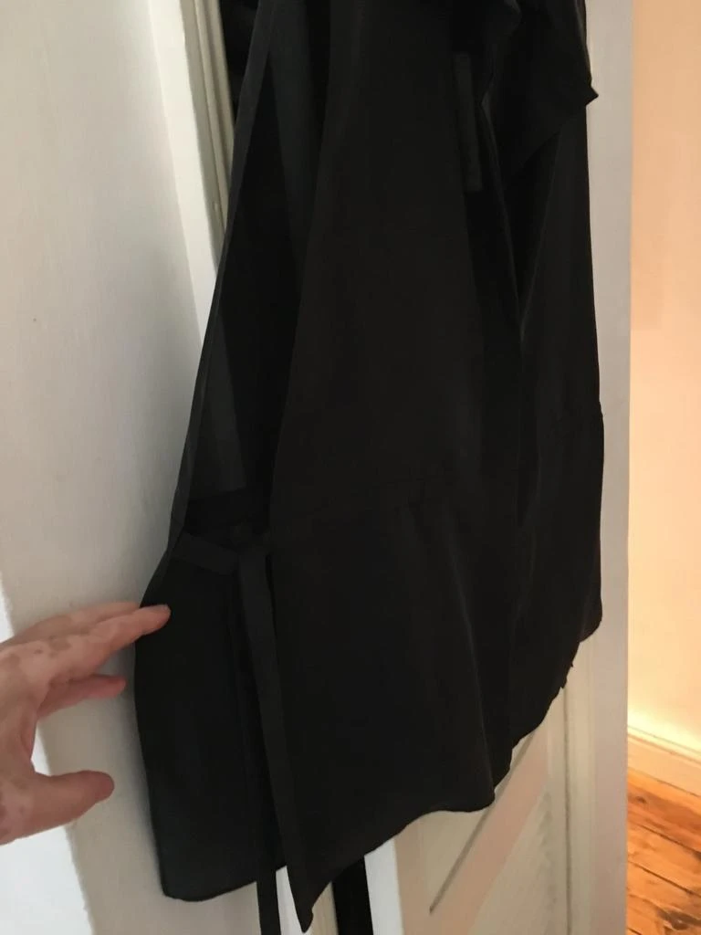 cos 100% Mulberry Silk Black Overtop 6