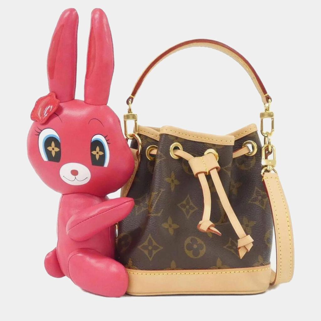 Louis Vuitton Louis Vuitton Brown Monogram (Animogram) Nano Noe Handbag