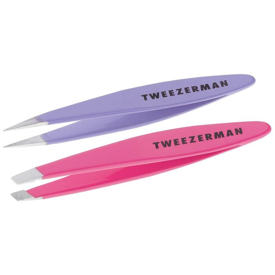 Tweezerman Mini Oval Slant and Point Set 1
