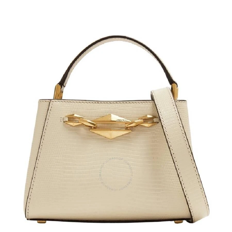 Jimmy Choo Diamond-Link Leather Bag 1