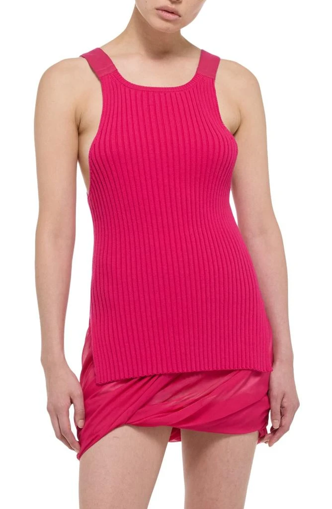 Helmut Lang Rib Organic Cotton Tank 1