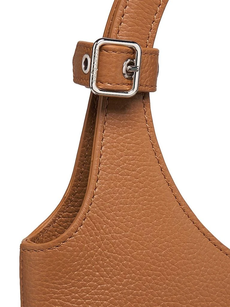 courreges Holy Grained Leather Top Handle Bag 6