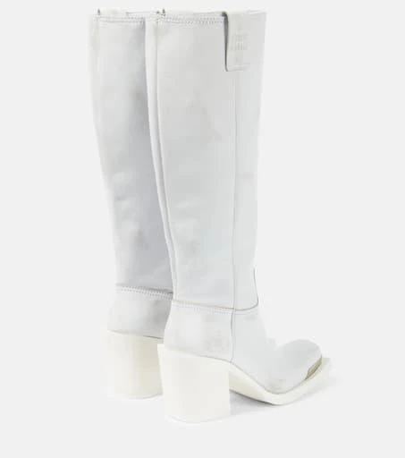 Miu Miu Knee-high leather boots 3