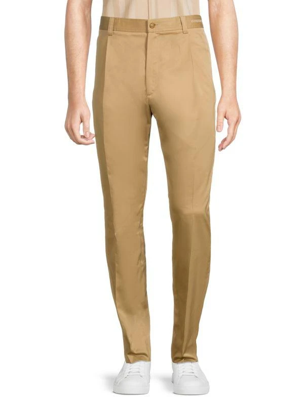 Burberry Solid Dress Pants 1