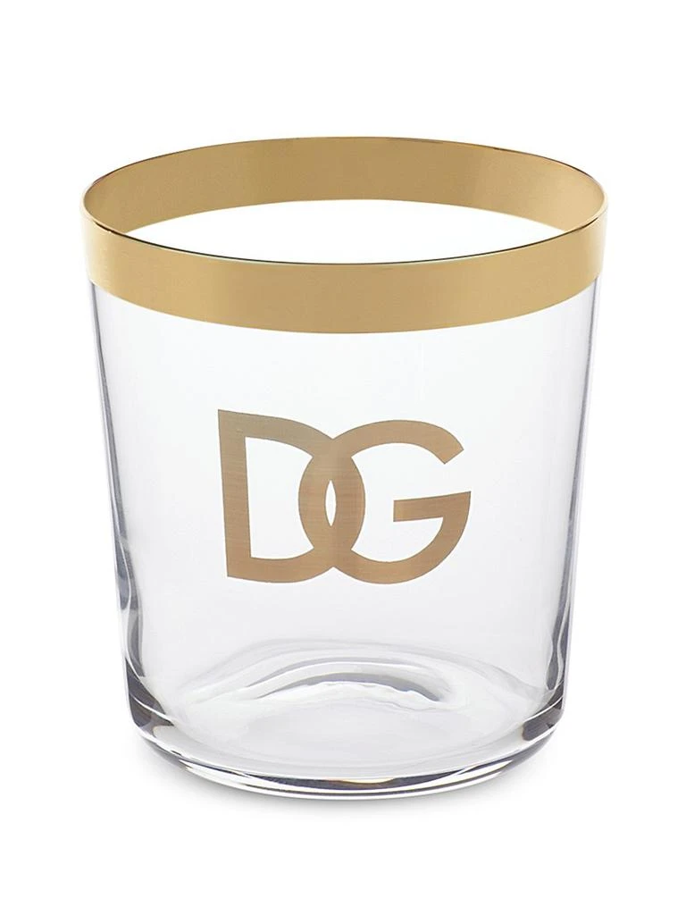 Dolce 
Gabbana DG Logo 2-Piece Water Glass Set 2