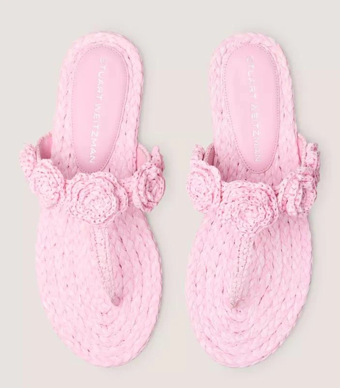 Stuart Weitzman MAGNOLIA T-STRAP SLIDE 4