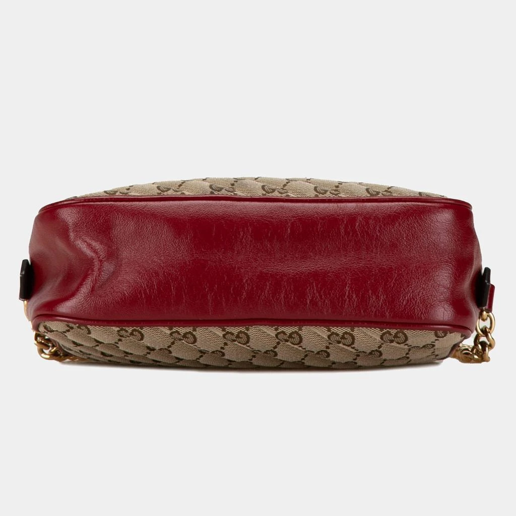 Gucci Gucci Small GG Canvas Marmont Crossbody 4