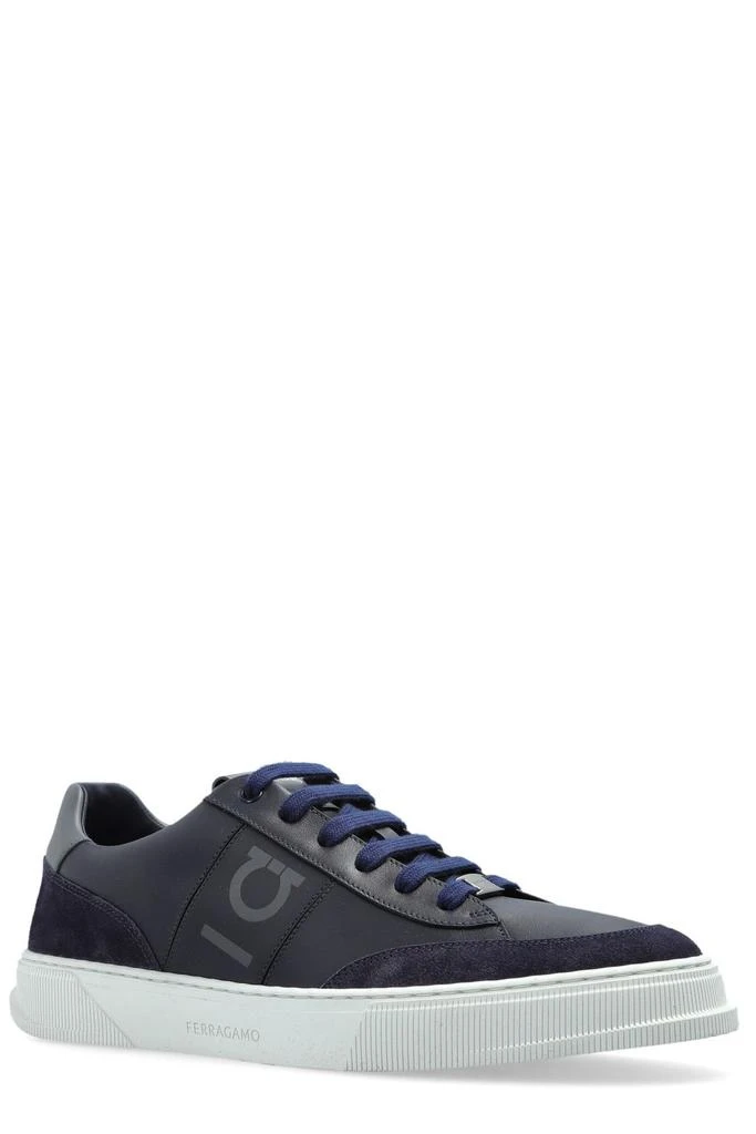 Salvatore Ferragamo Ferragamo Gancini Printed Low-Top Sneakers 2