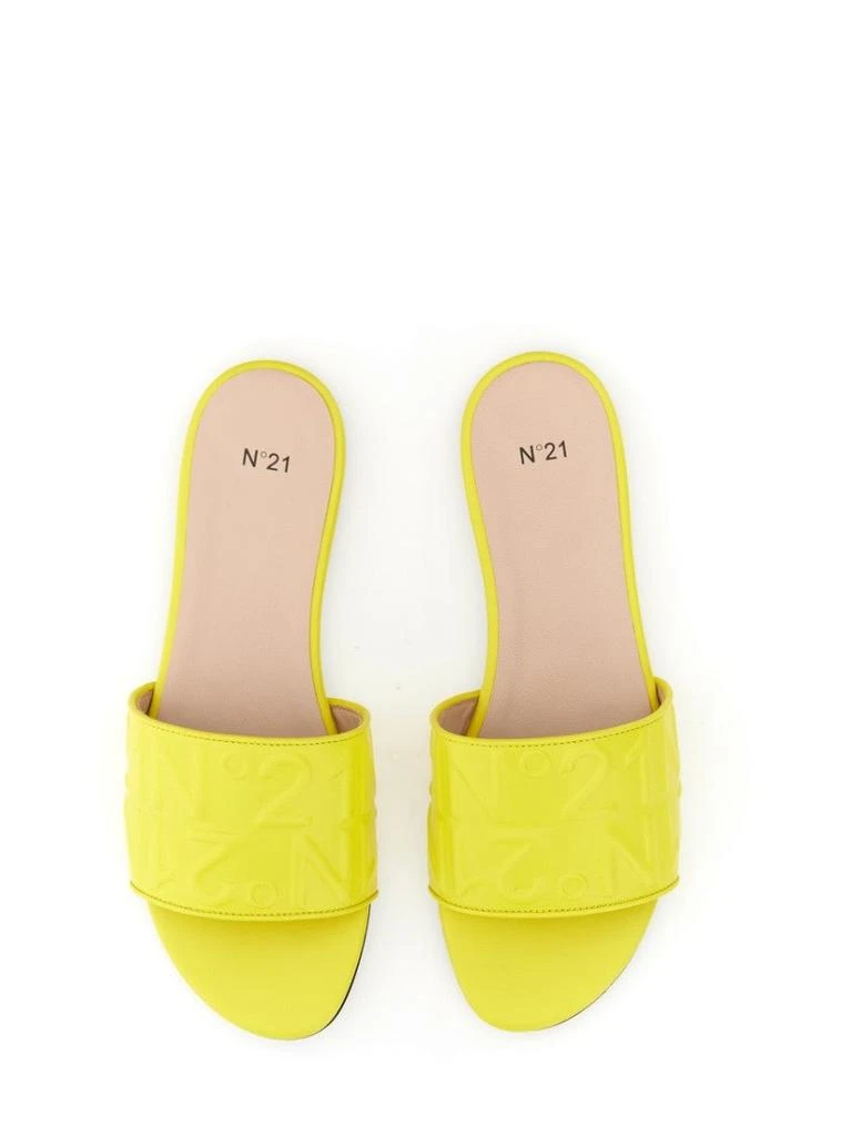 N°21 Slide Sandal With Logo 2