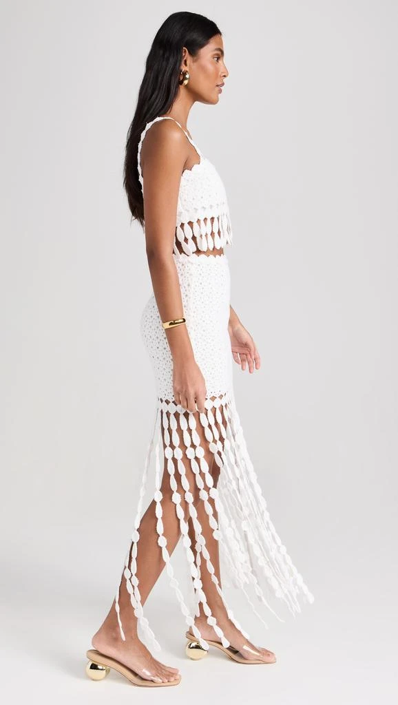 SAYLOR Elie Fringe Midi Skirt Set 3