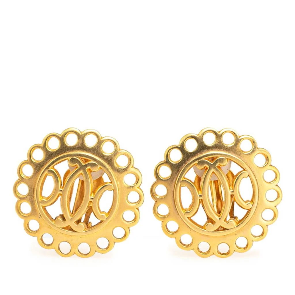 Hermes Plating Clip Earrings (Pre-Owned)