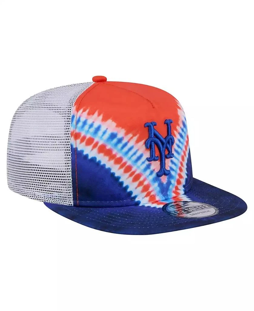 New Era Men's New York Mets Tie-Dye Golfer Trucker Adjustable Hat 3