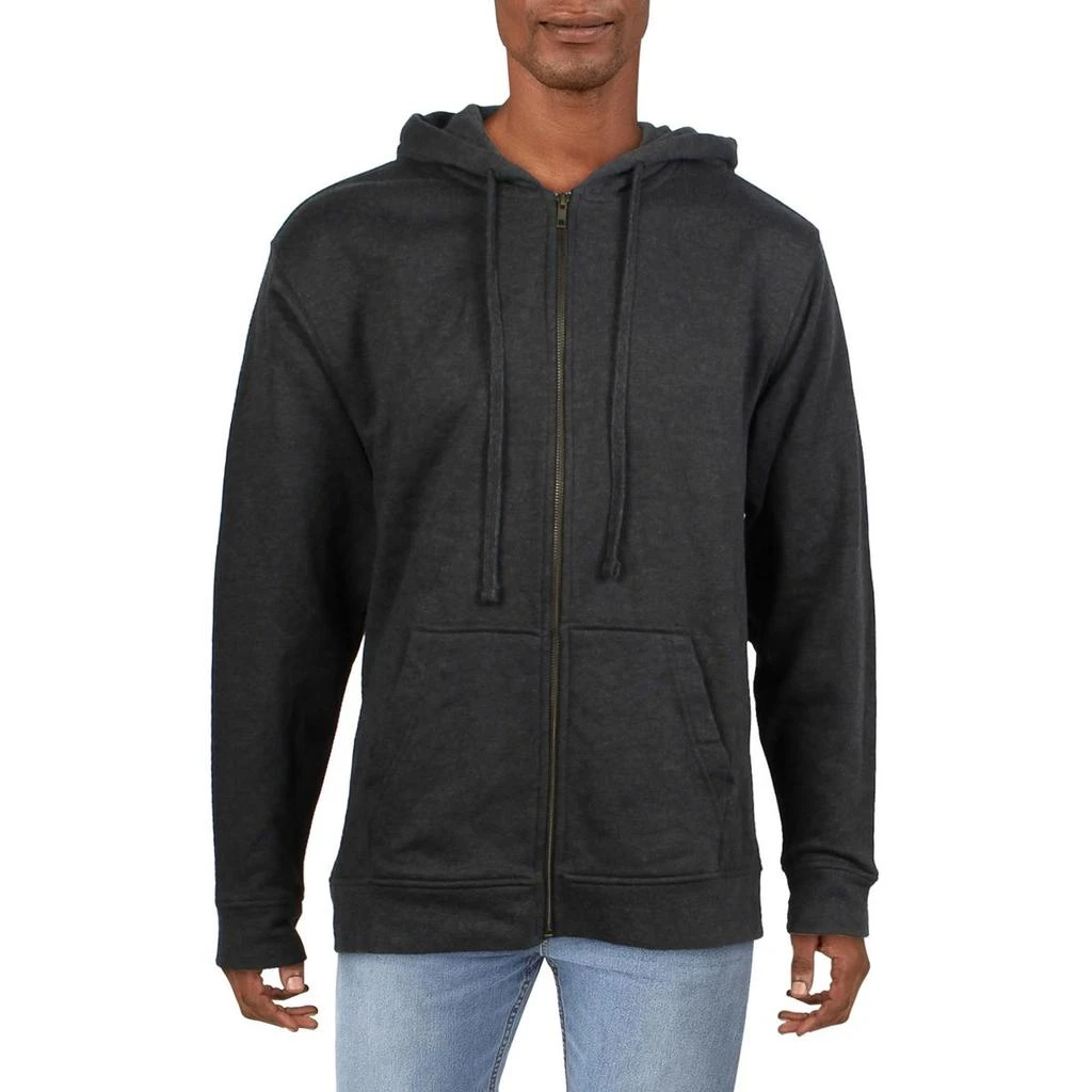 Lazer Mens Relaxed Cotton Zip Hoodie 3