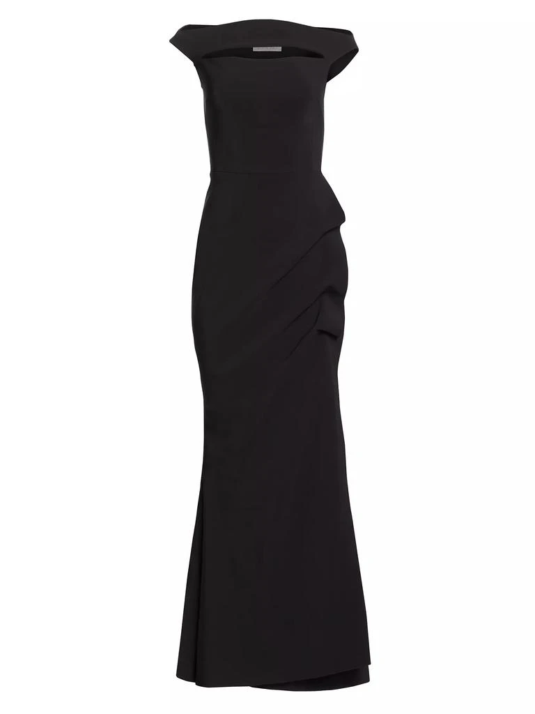 Chiara Boni Melania Off-The-Shoulder Gown 1