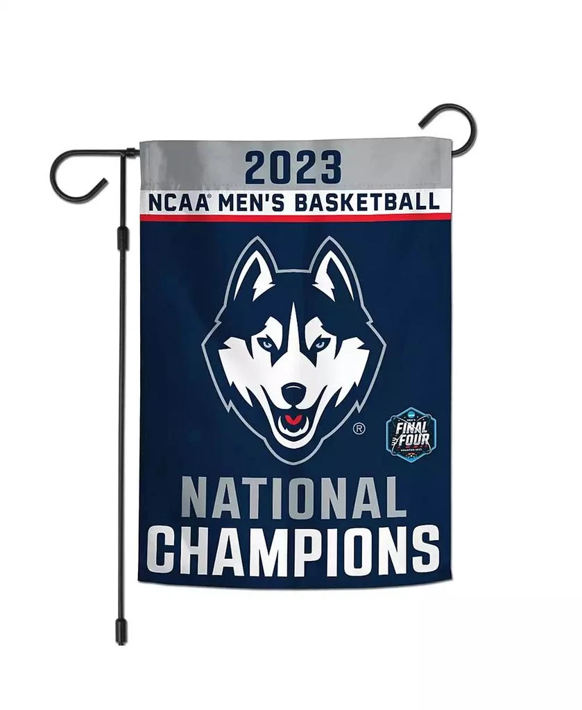 Wincraft UConn Huskies 2023 NCAA Men's Basketball National Champions Two-Sided 12" x 18" Garden Flag 1
