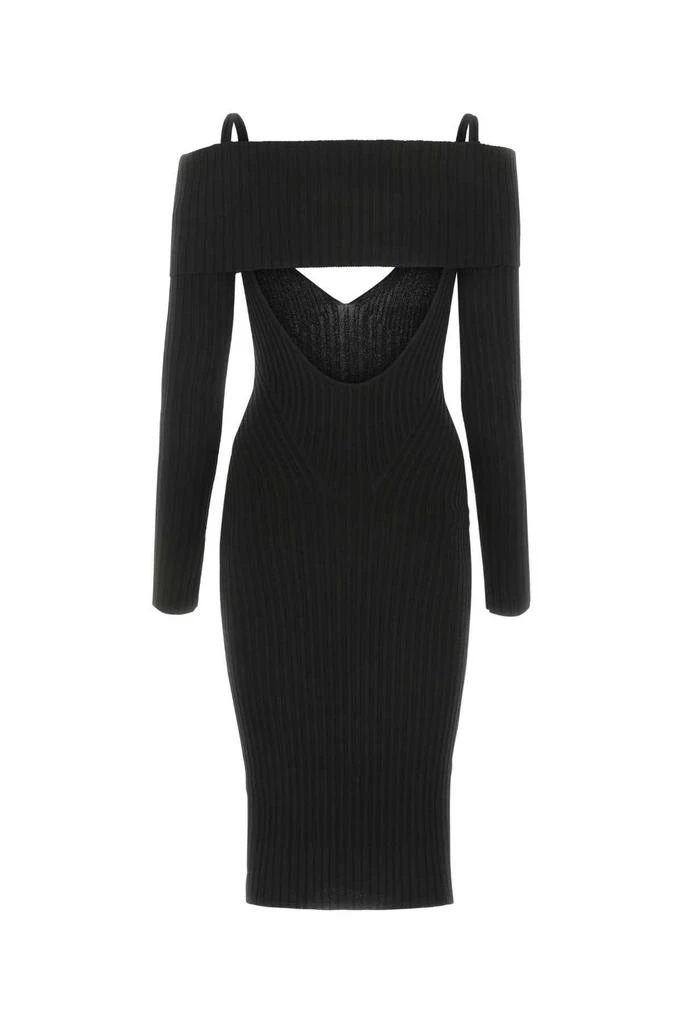 ANDREA ADAMO Andrea Adamo Cut-Out Knitted Midi Dress 2