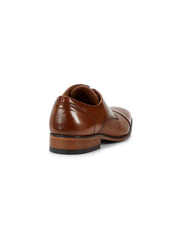 Shelly Cap Toe Textured Derby Shoes – On Sale Now with Up to  display picture 1
