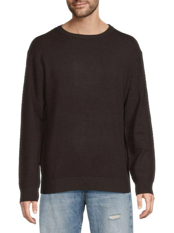 Slate & Stone Popcorn Knit Sweatshirt 1
