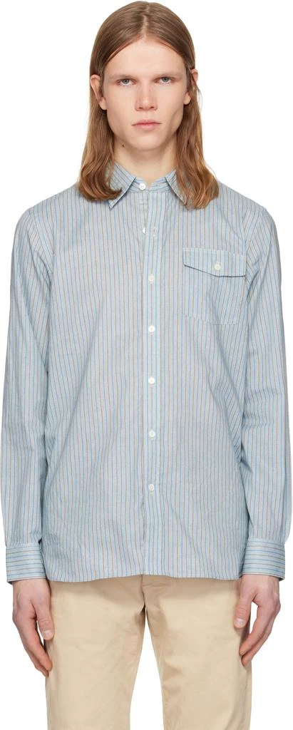 RRL Blue Eli Dress Shirt