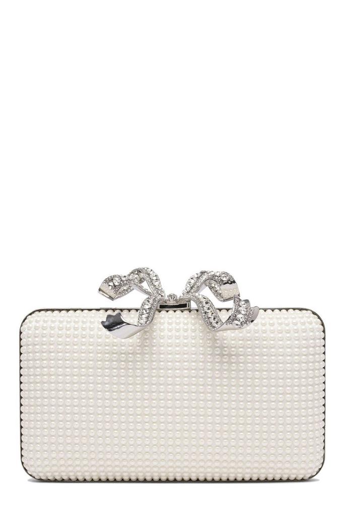 【関税・送料込み】SELF-PORTRAIT CLUTCHES Lilac Chainmail Clutch Bag – self-portrait-US