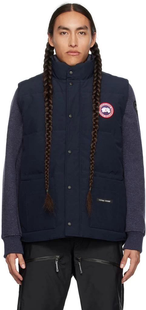 Canada Goose Navy Freestyle Down Vest 1