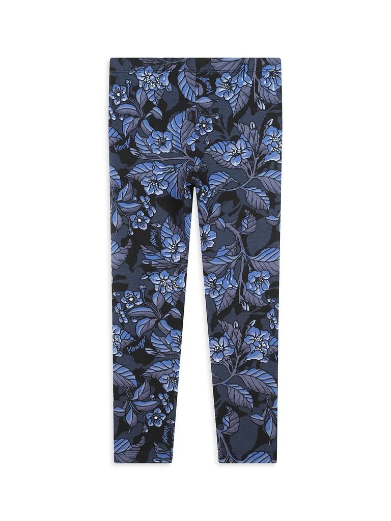 Kenzo Little Girl
s Floral Print Leggings