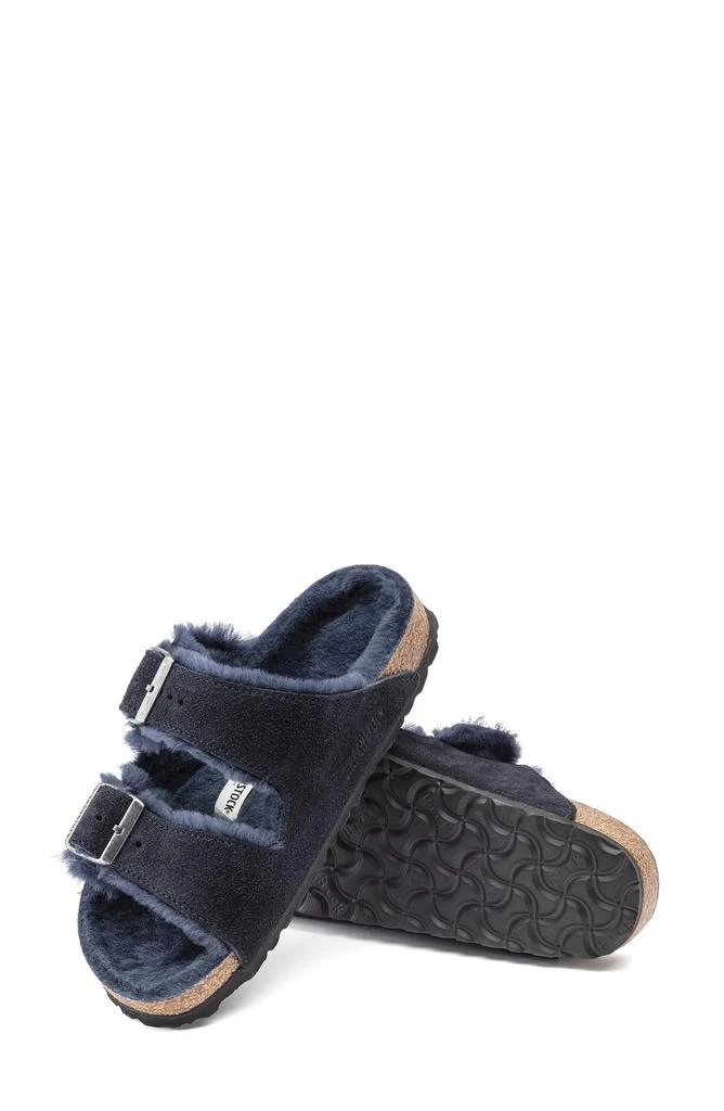 Birkenstock Arizona Midnight Genuine Shearling Sandal - Discontinued 4