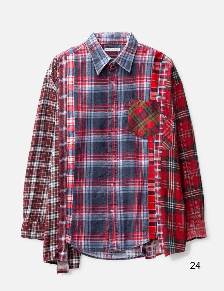 Needles 7 Cuts Wide Flannel Shirt 29