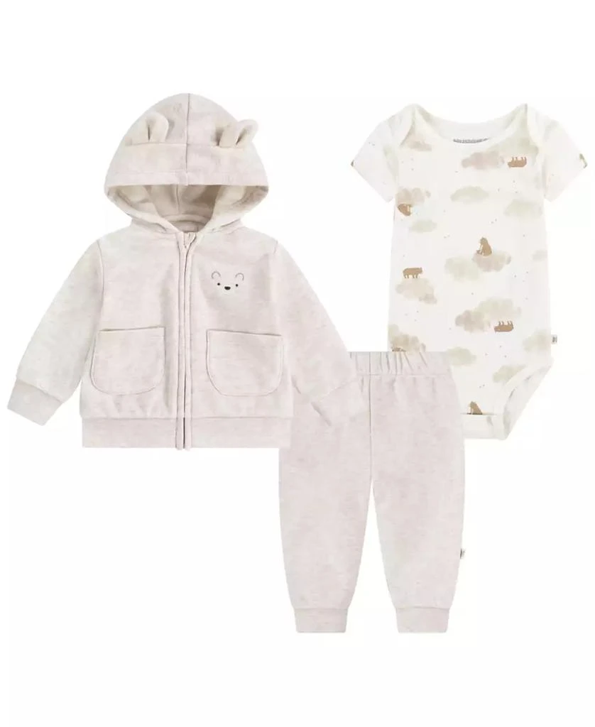 Huggies Baby Boys Jacket, Bodysuit and Pants, 3-Piece Set 1