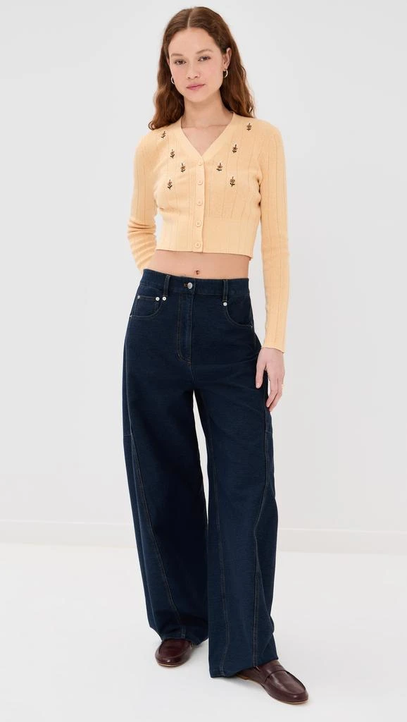 JoosTricot Pointelle Cardigan 4