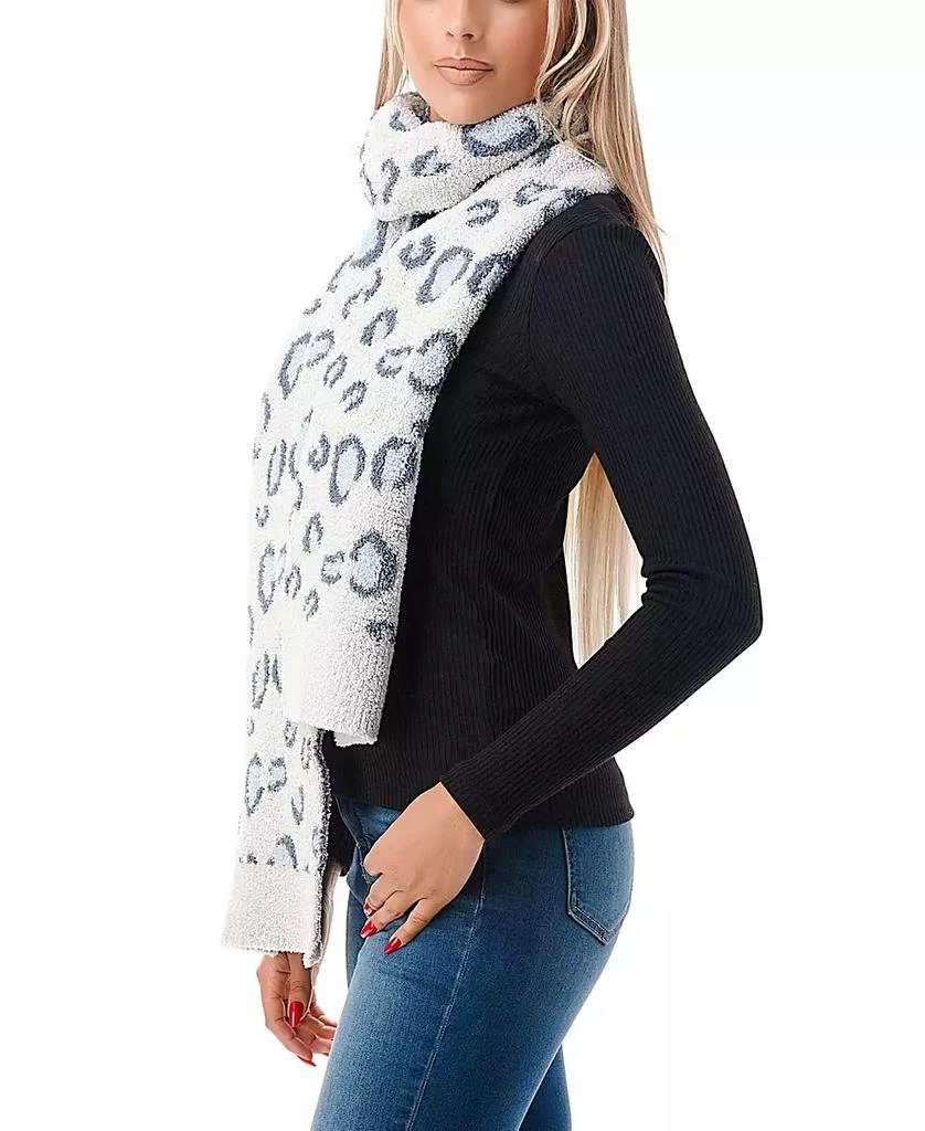 MARCUS ADLER Women
s Ultra Soft 
Cozy Leopard Scarf 3