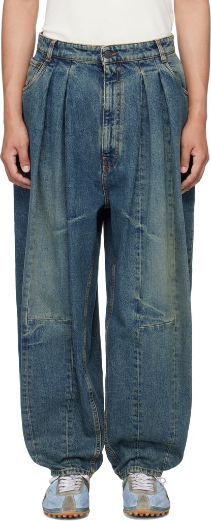 HED MAYNER \"PLEATED DENIM\"（Size：M） Pleated Denim Pants by Hed Mayner | Rent the Runway