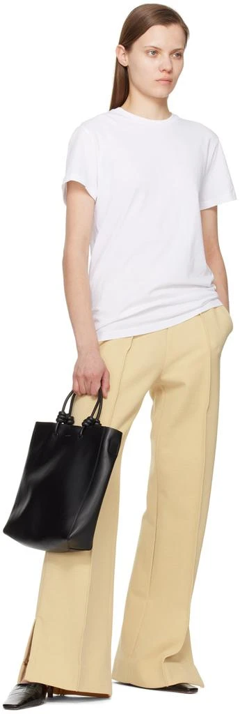 Jil Sander Black Square Toe Mules 5