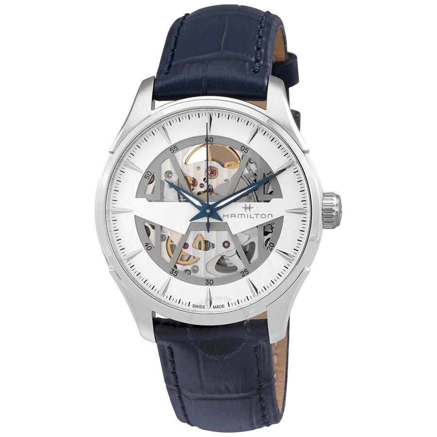 Hamilton Jazzmaster Skeleton Auto Automatic White Dial Men's Watch H42535610 1