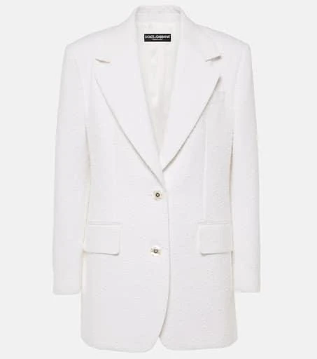Dolce 
Gabbana Cotton-blend tweed blazer 1